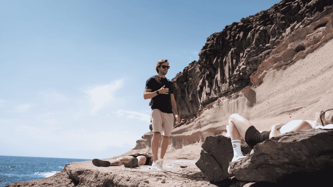 Fabian Ries auf Teneriffa